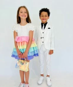 Lola + The Boys New Arrivals White Night Special Occasion Suit